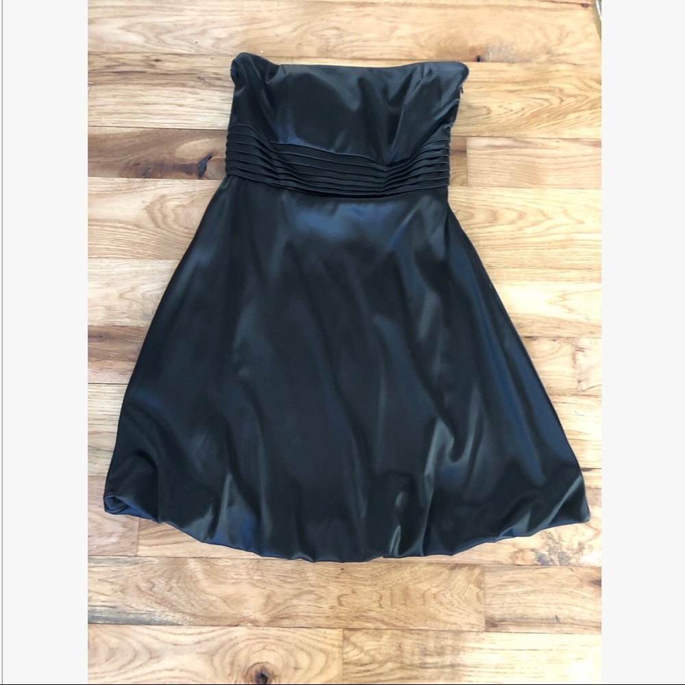 Strapless Black Formal Dress Size 8